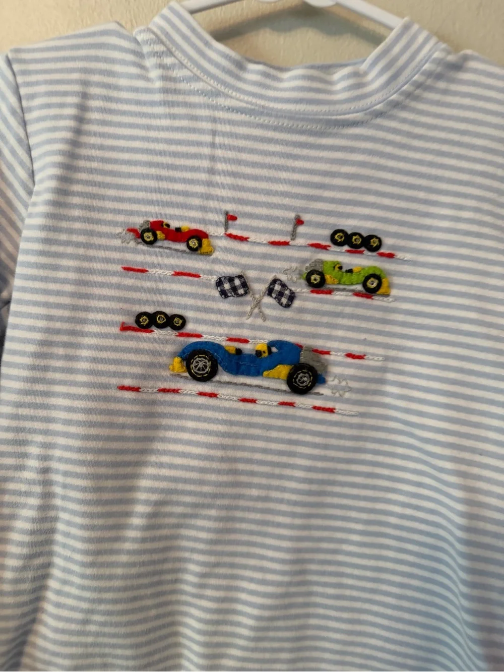 Squiggles by Charlie Race Top with Red Pants